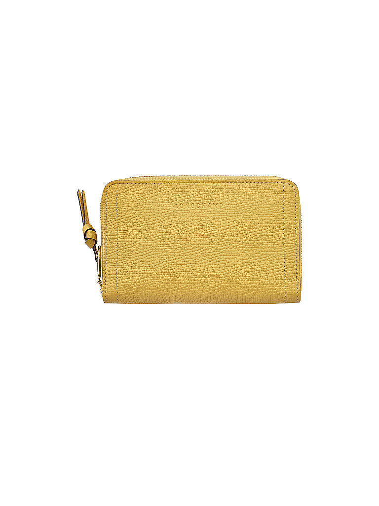 LONGCHAMP Mailbox Brieftasche im Kompaktformat, Yellow gelb