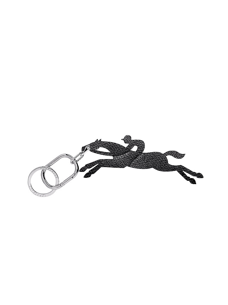 LONGCHAMP Le Pliage Club Schlüsselanhänger, Black schwarz