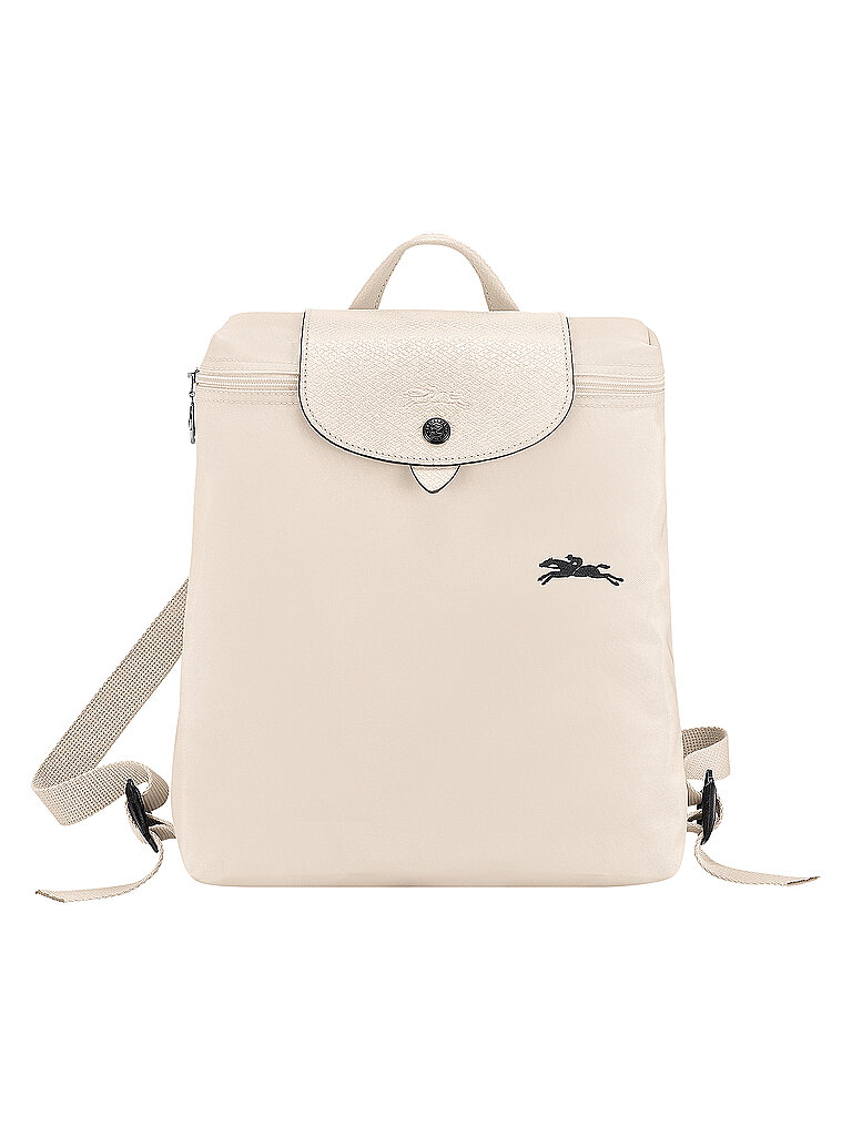 LONGCHAMP Le Pliage Club Rucksack, Chalk beige