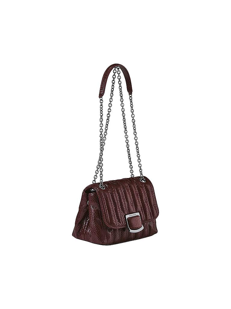 LONGCHAMP | Brioche Umhängetasche S, Burgundy | rot