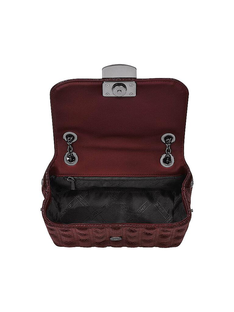 LONGCHAMP | Brioche Umhängetasche S, Burgundy | rot