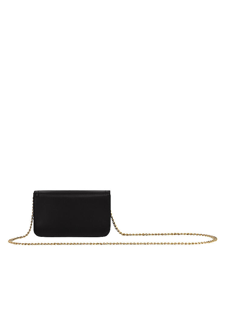 LONGCHAMP | Cavalcade Geldbörse mit Kette, Black  | schwarz