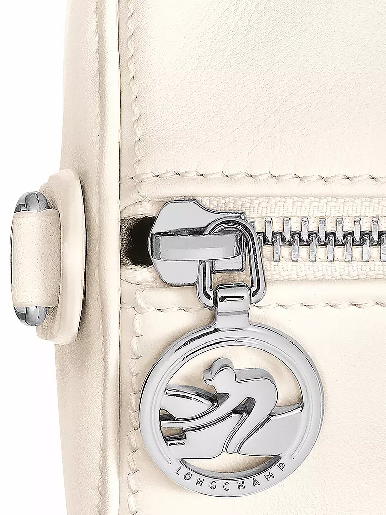 LONGCHAMP | Daylong Henkeltasche Medium, Ecru | creme
