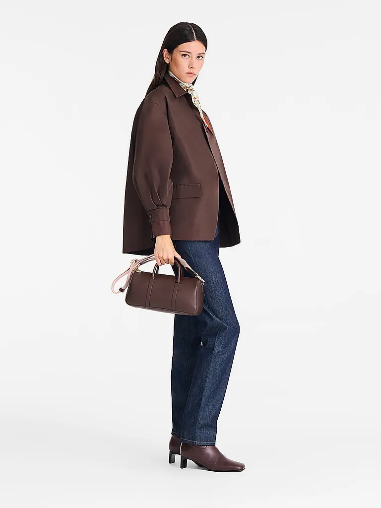 LONGCHAMP | Daylong Umhängetasche Medium, Mocha | Braun