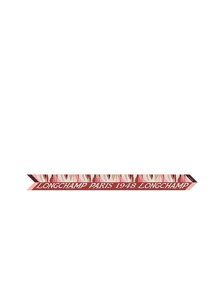 LONGCHAMP | En Pleine Vague Seidenband, Cognac | Braun