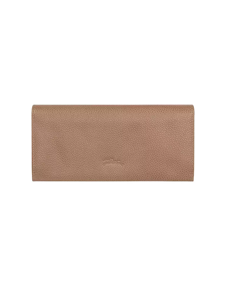 LONGCHAMP | Geldbörse Le Foulonné, Biscuit | schwarz