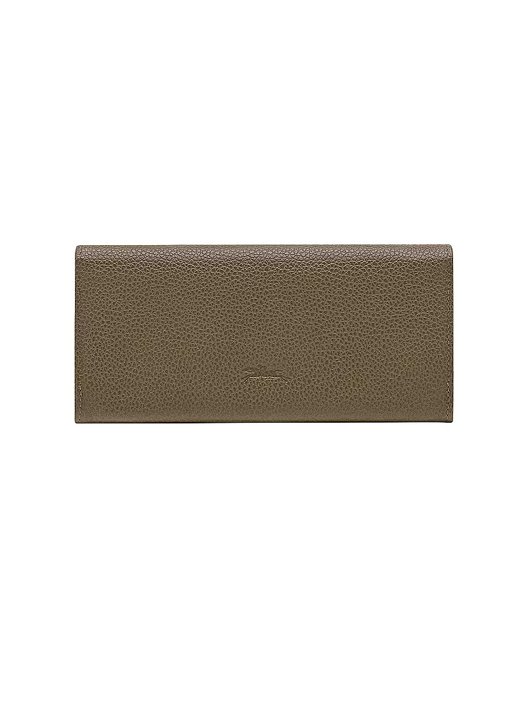 LONGCHAMP | Geldbörse Le Foulonné, Capre | olive