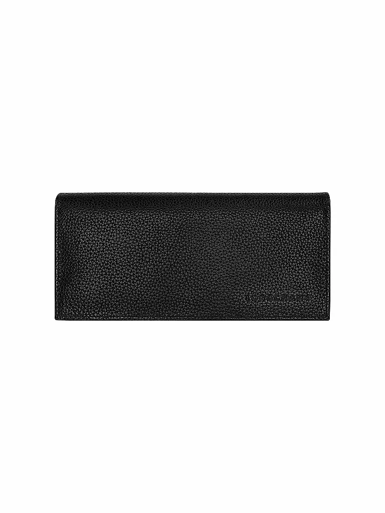 LONGCHAMP | Geldbörse Le Foulonné, Noir | schwarz