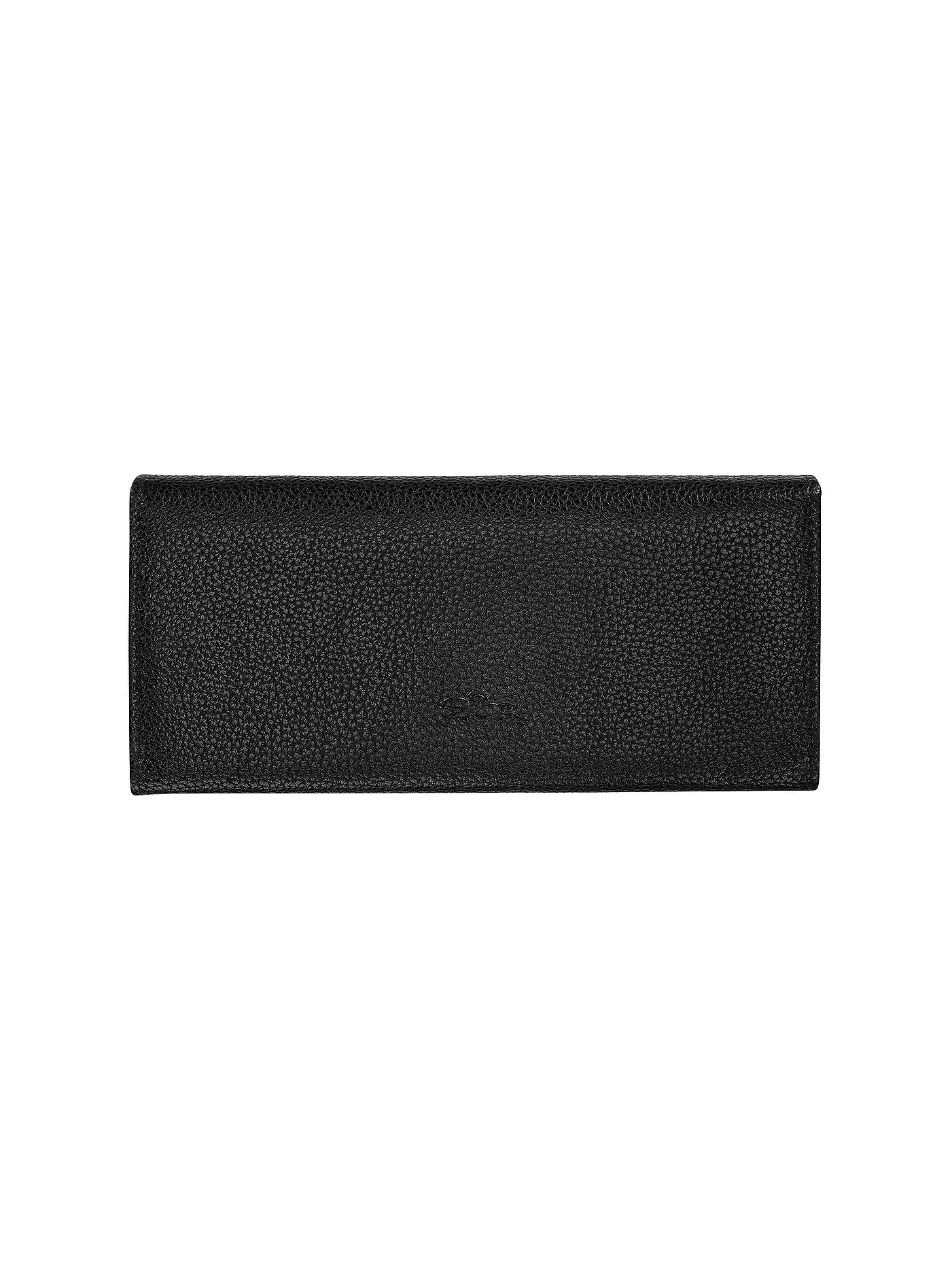 LONGCHAMP | Geldbörse Le Foulonné, Noir | schwarz