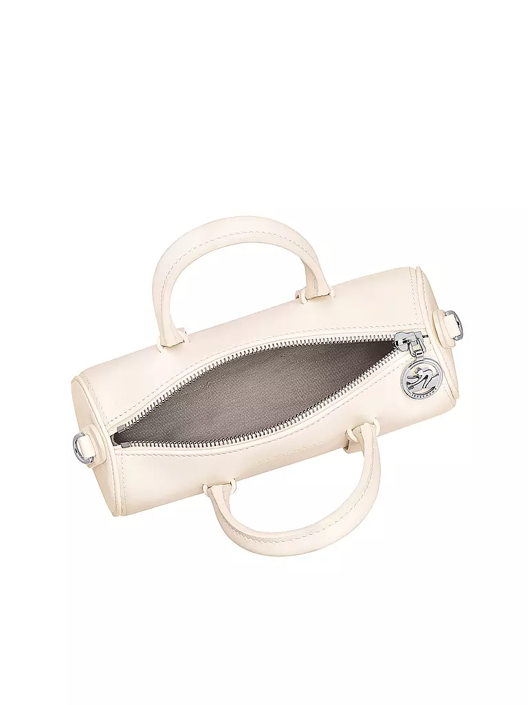 LONGCHAMP | Handtasche DAYLONG Small, Ecru | grün