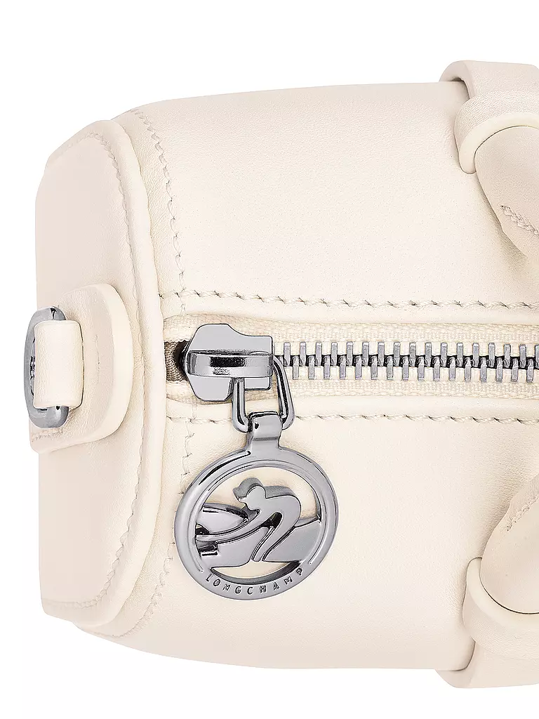 LONGCHAMP | Handtasche DAYLONG Small, Ecru | grün
