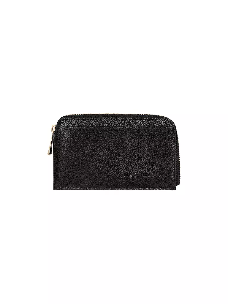 LONGCHAMP | Kartenetui Le Foulonné, Noir | schwarz