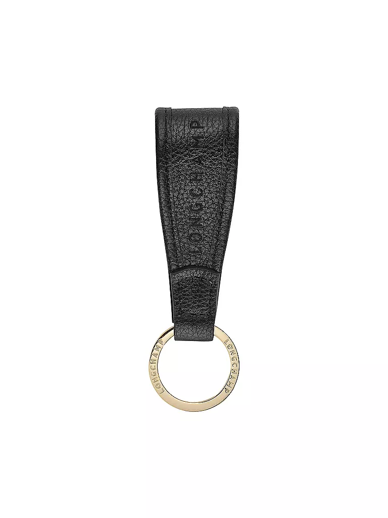 LONGCHAMP | Le Foulonné  Schlüsselanhänger, Black | schwarz