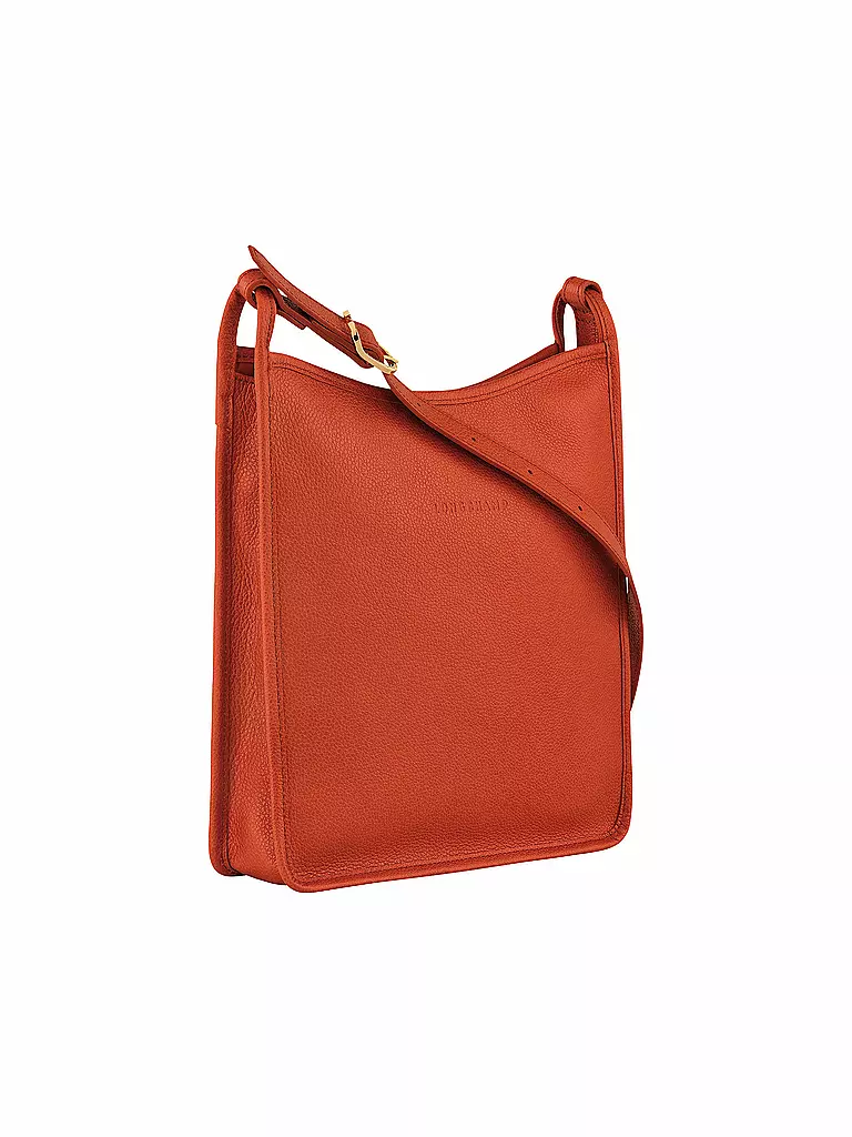 LONGCHAMP | Le Foulonné Umhängetasche mit Reißverschluss Large,  Paprika | rot