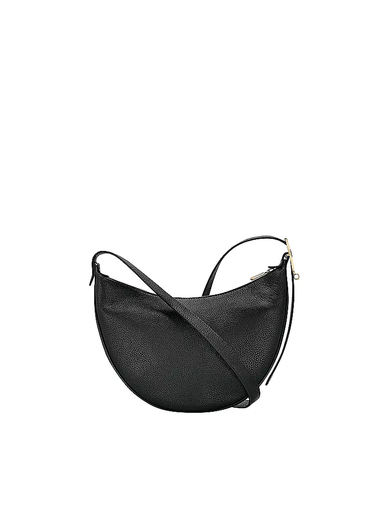 LONGCHAMP | Le Foulonné Umhängetasche Small, Black | Schwarz