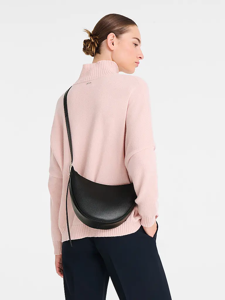 LONGCHAMP | Le Foulonné Umhängetasche Small, Black | Schwarz