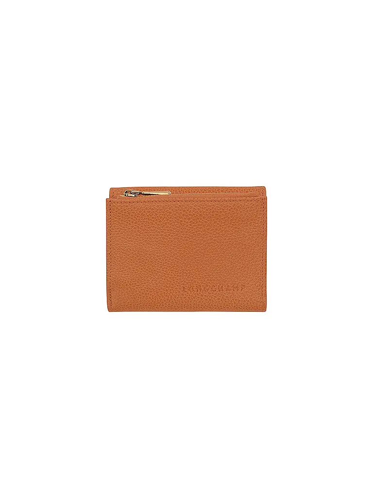 LONGCHAMP | Le Foulonne Geldbörse, Amber | Hellbraun