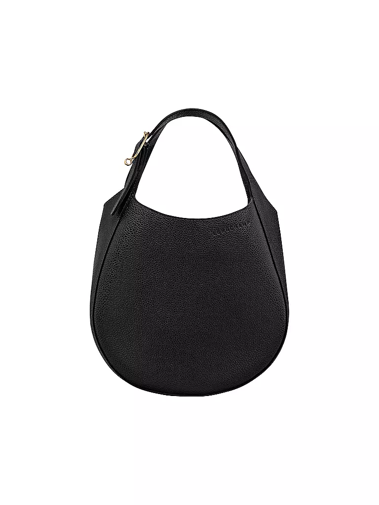 LONGCHAMP | Le Foulonne Handtasche Small, Noir | schwarz