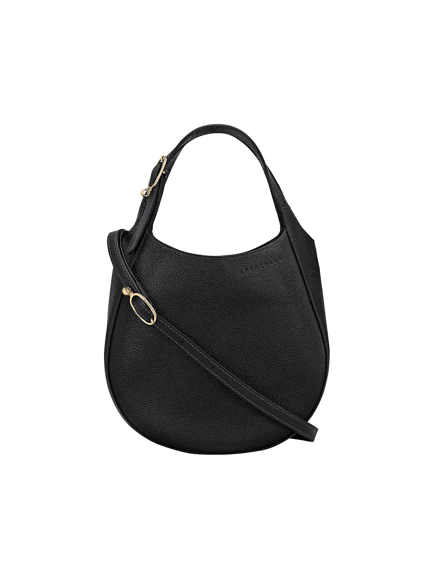 LONGCHAMP | Le Foulonne Handtasche Small, Noir | schwarz