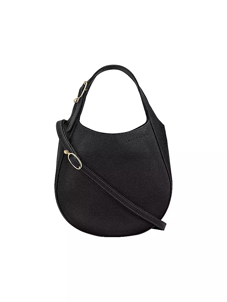 LONGCHAMP | Le Foulonne Handtasche Small, Noir | camel