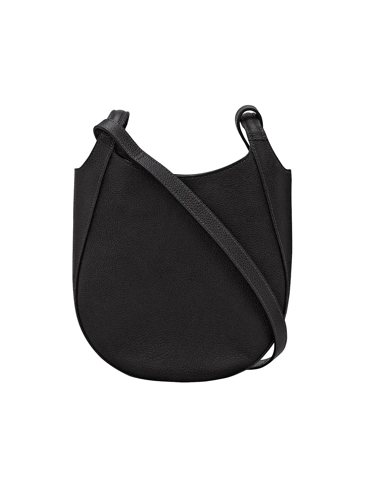 LONGCHAMP | Le Foulonne Umhängetasche Small, Noir | schwarz