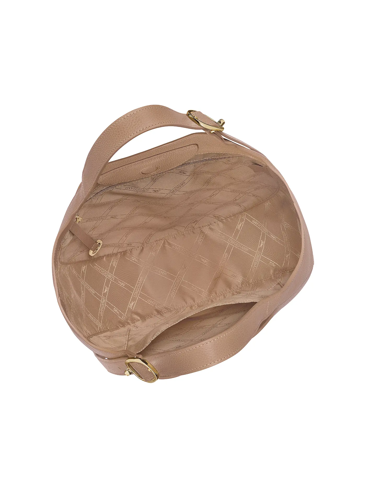LONGCHAMP | Le Foulonne Umhängetasche XLarge, Bisuit | creme