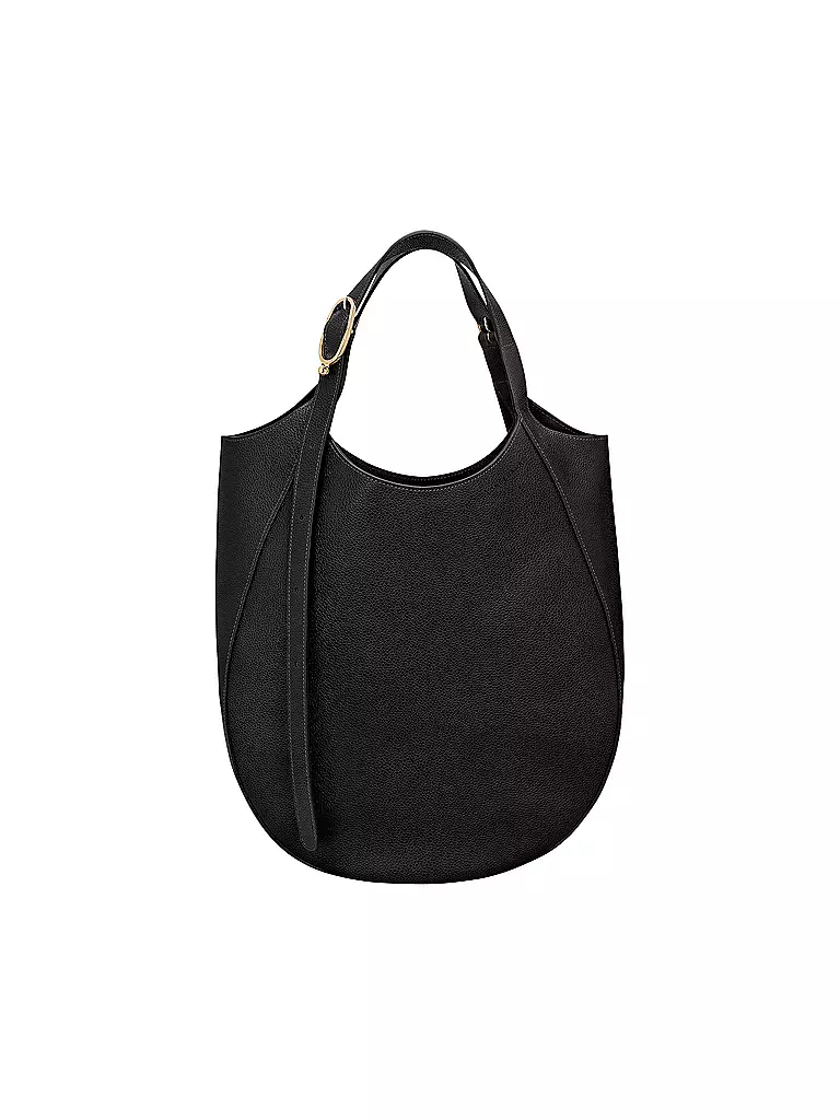 LONGCHAMP | Le Foulonne Umhängetasche XLarge, Noir | schwarz