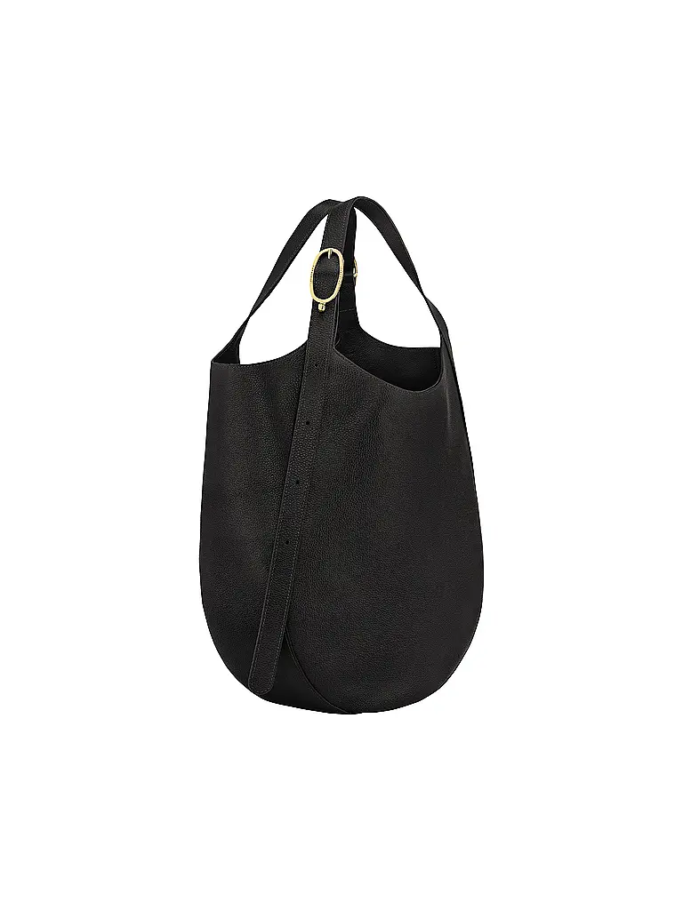 LONGCHAMP | Le Foulonne Umhängetasche XLarge, Noir | 