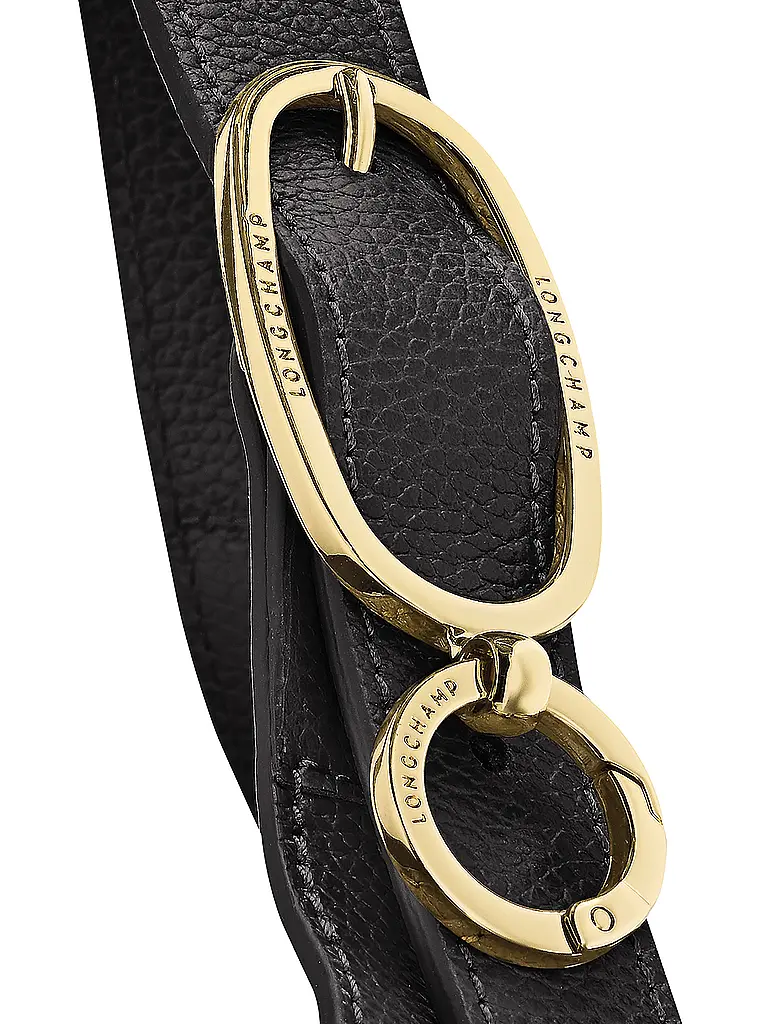 LONGCHAMP | Le Foulonne Umhängetasche XLarge, Noir | 