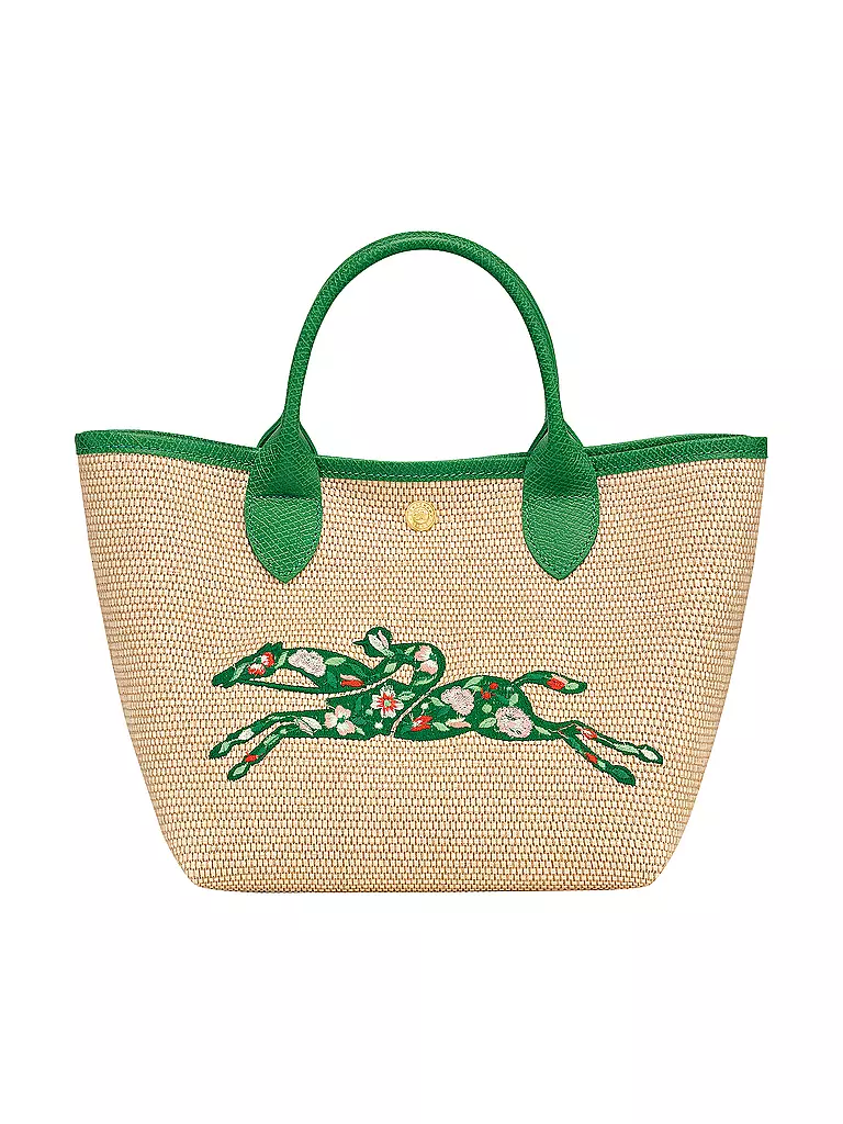 LONGCHAMP | Le Panier Pliage Handtasche Small, Green | grün