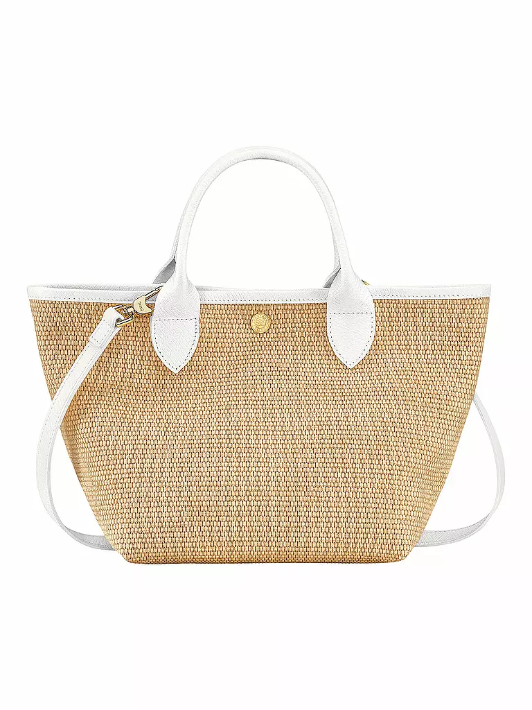 LONGCHAMP | Le Panier Pliage Handtasche Small, White | weiss