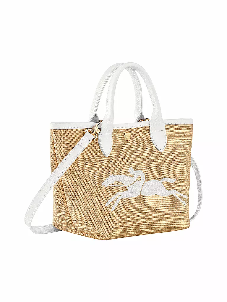 LONGCHAMP | Le Panier Pliage Handtasche Small, White | weiss
