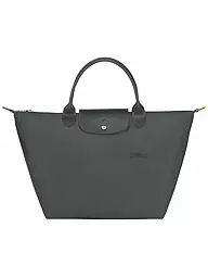LONGCHAMP | Le Pliage Green Handtasche Medium, Terre | grau