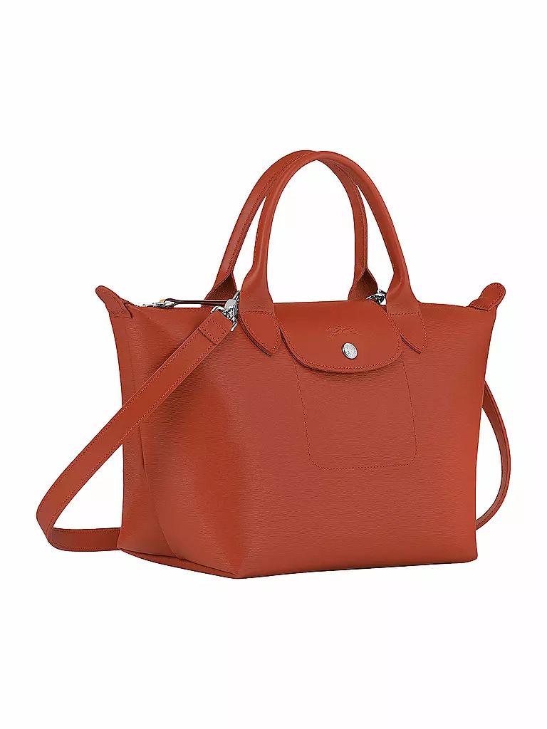 LONGCHAMP | Le Pliage City Handtasche Small, Terracotta | rot