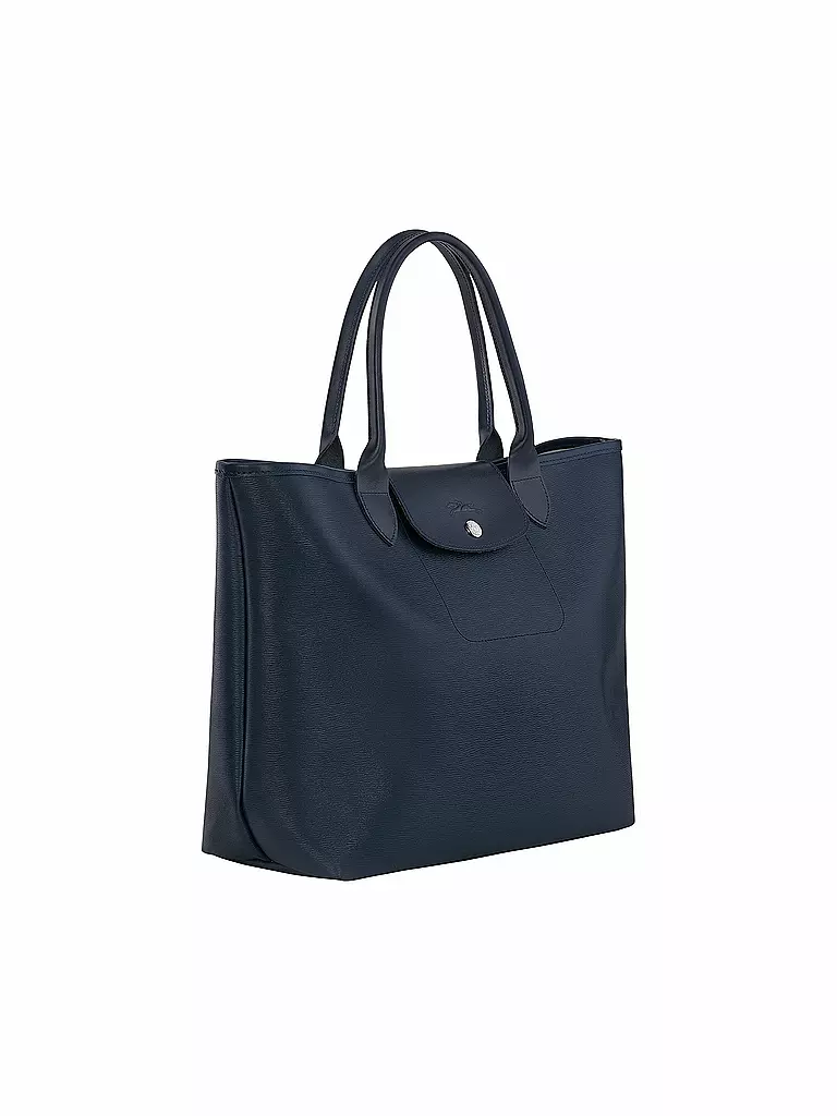 LONGCHAMP | Le Pliage City Henkeltasche, Navy | schwarz