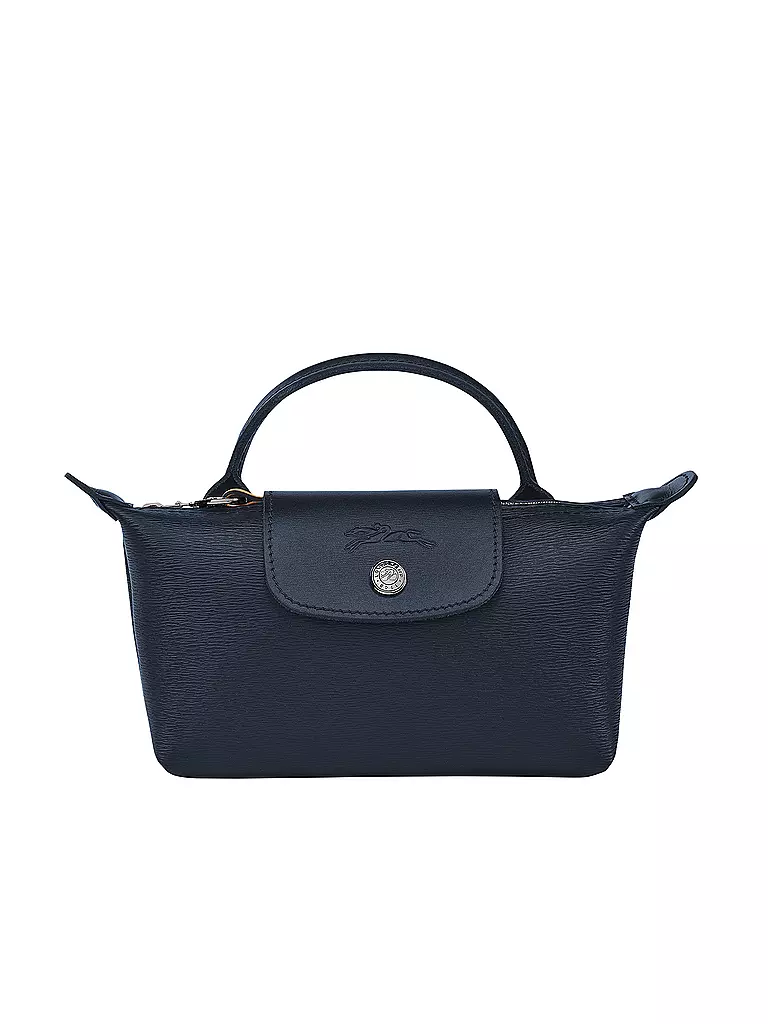 LONGCHAMP | Le Pliage City Pochette mit Henkel, Navy | dunkelblau