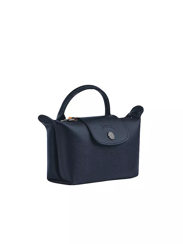 LONGCHAMP | Le Pliage City Pochette mit Henkel, Navy | dunkelblau