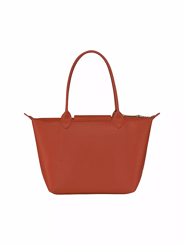 LONGCHAMP | Le Pliage City Shopper Medium, Terracotta | rot