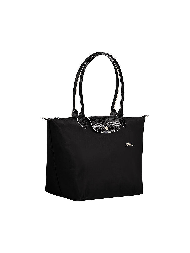 LONGCHAMP | Le Pliage Club Shopper L, Black  | schwarz