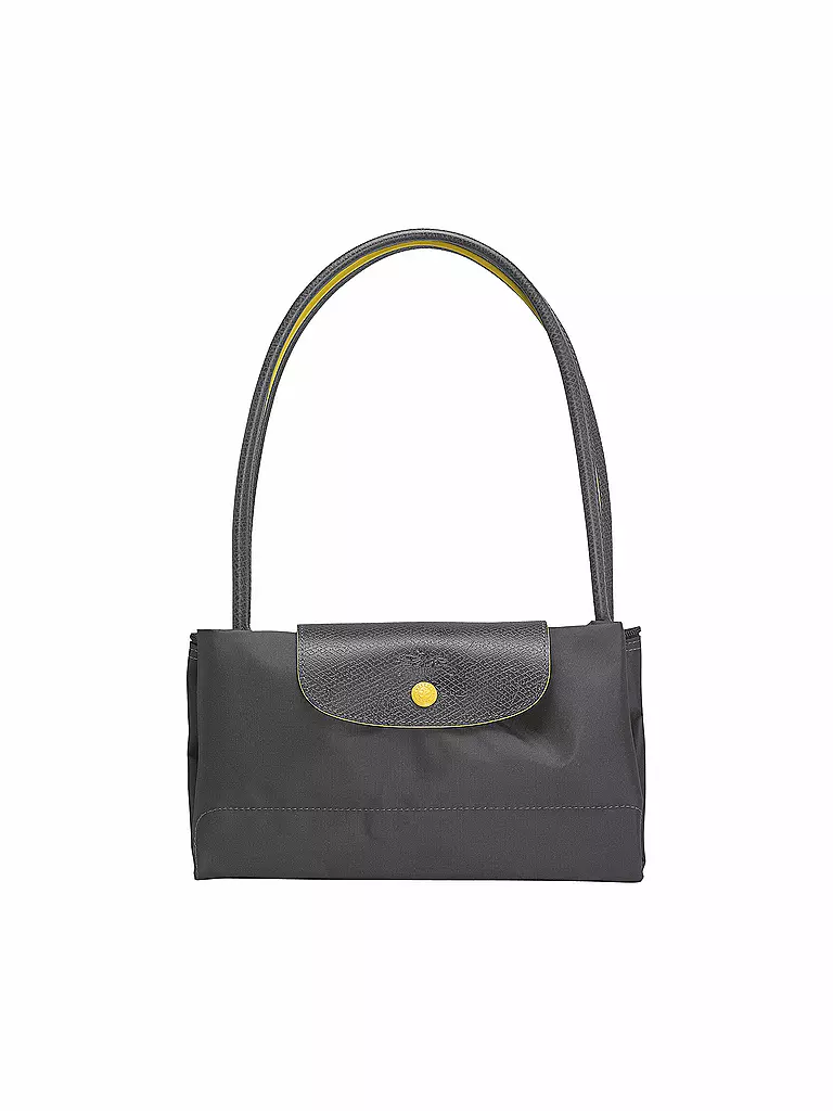 LONGCHAMP | Le Pliage Club Shopper L, Gun Metal | grau