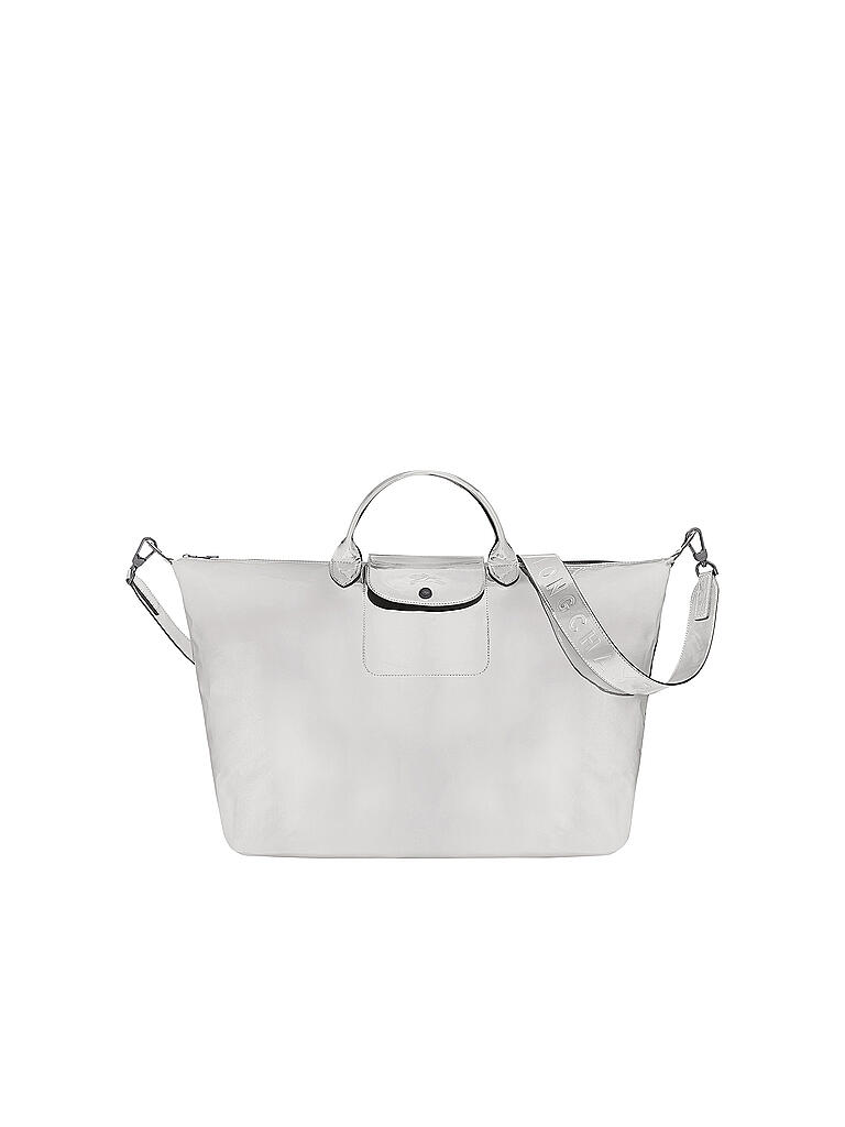 LONGCHAMP | Le Pliage Collection Reisetasche L, Silver  | silber