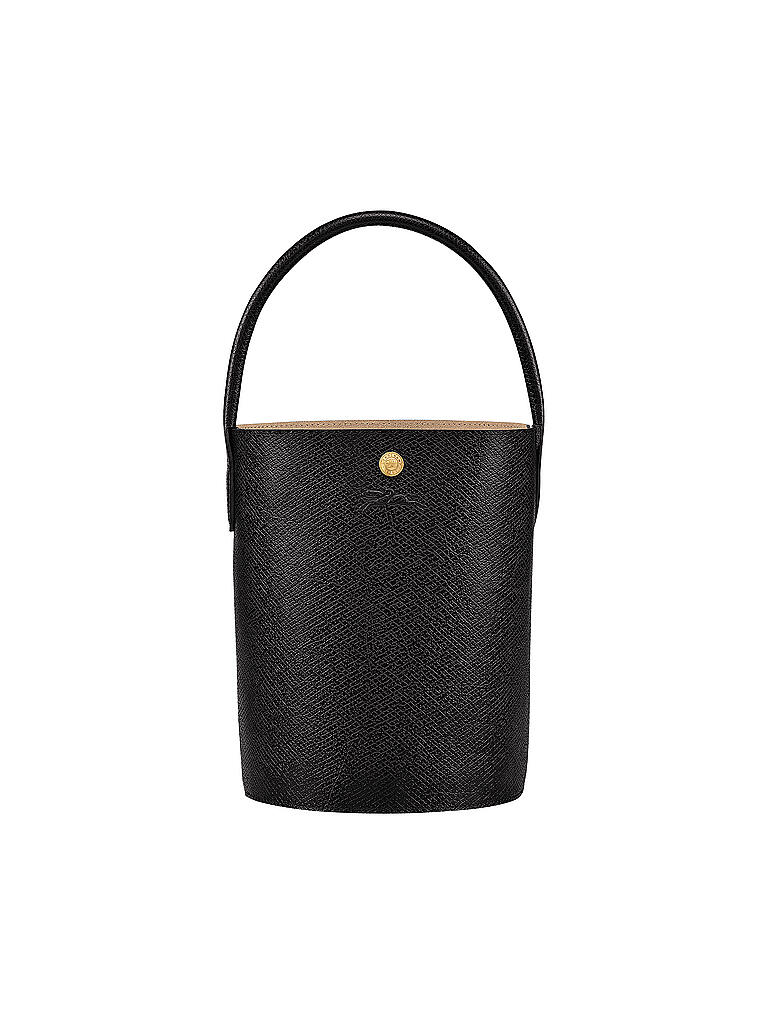 LONGCHAMP | Le Pliage Cuir Beuteltasche, Black | schwarz