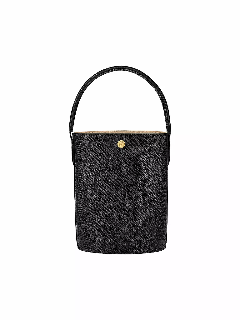 LONGCHAMP | Le Pliage Cuir Beuteltasche, Black | schwarz