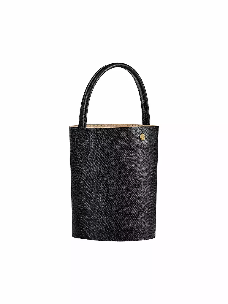 LONGCHAMP | Le Pliage Cuir Beuteltasche, Black | schwarz