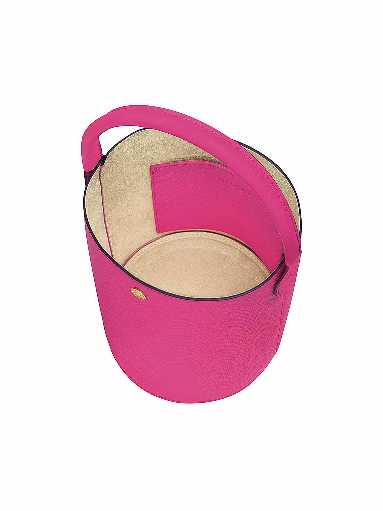 LONGCHAMP | Le Pliage Cuir Beuteltasche, Fuchsia | pink