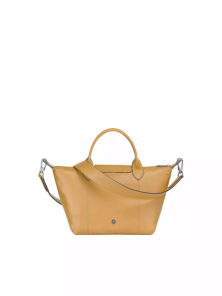 LONGCHAMP | Le Pliage Cuir Handtasche, Honey | gelb