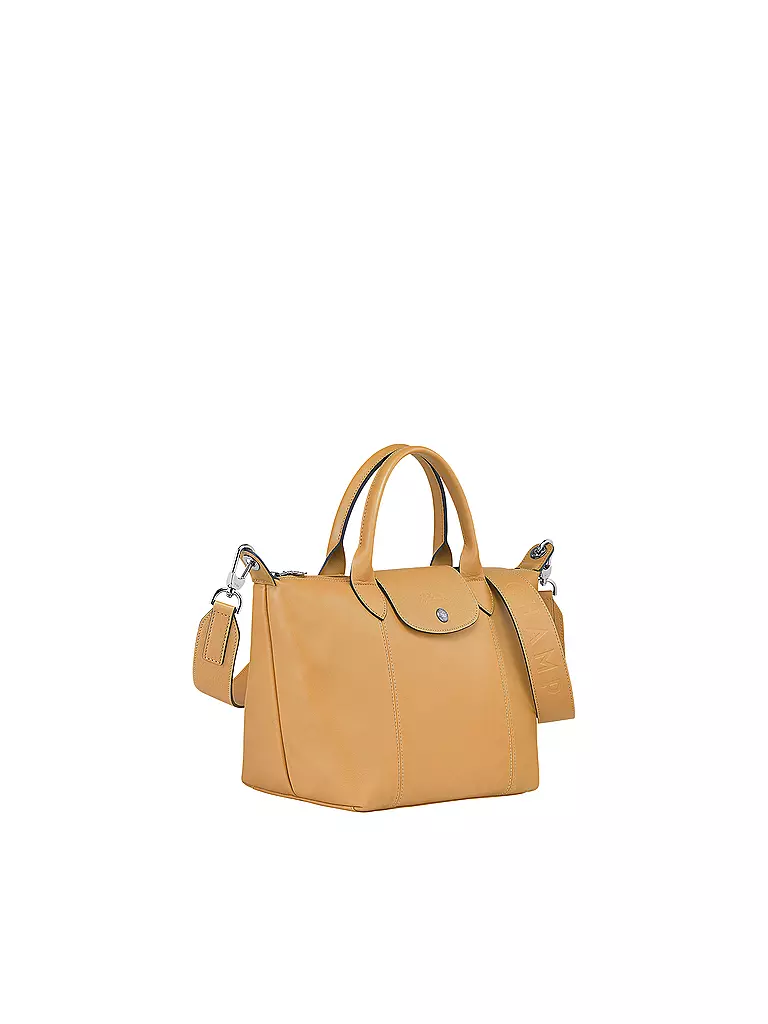 LONGCHAMP | Le Pliage Cuir Handtasche, Honey | gelb