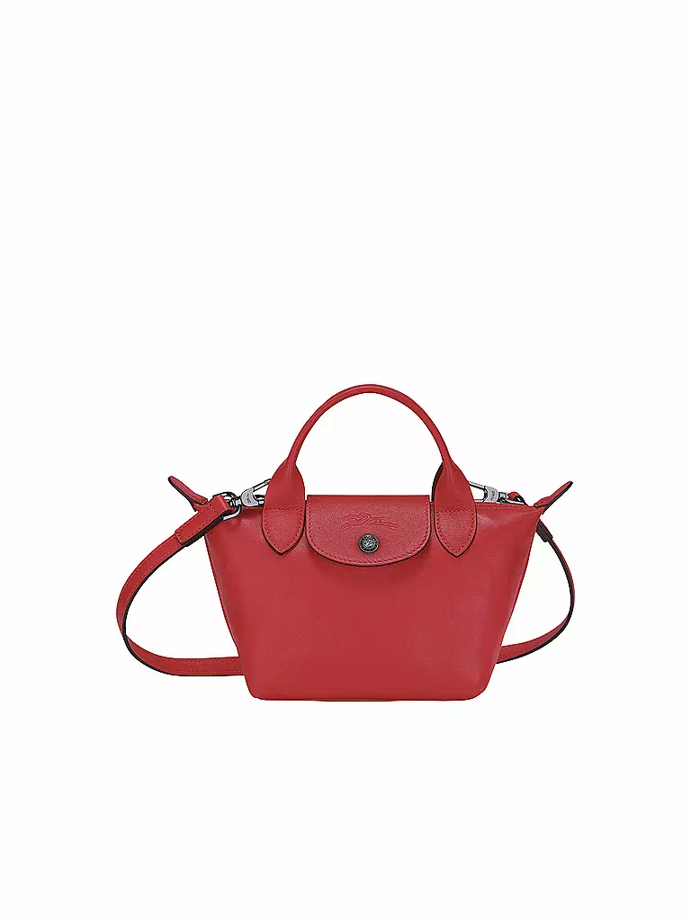 LONGCHAMP | Le Pliage Cuir Handtasche, Red | rot