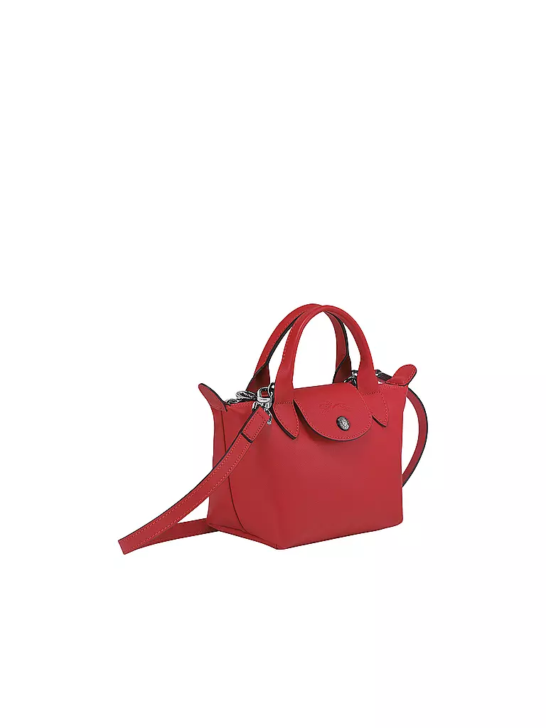 LONGCHAMP | Le Pliage Cuir Handtasche, Red | rot