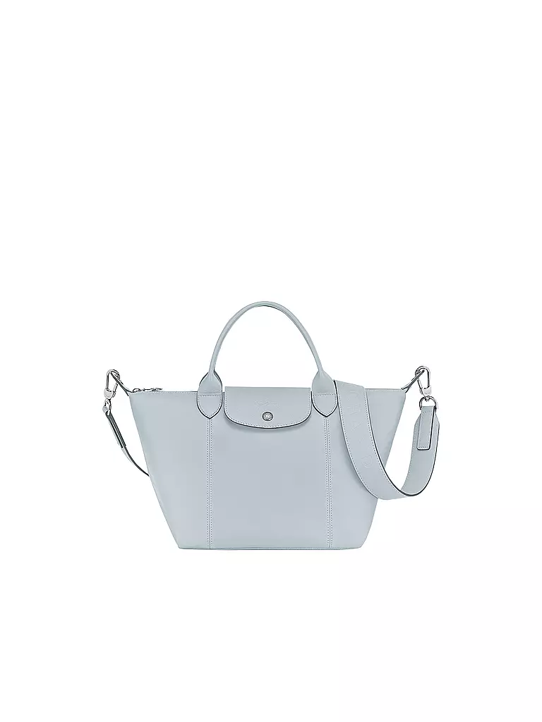 LONGCHAMP | Le Pliage Cuir Handtasche, Sky Blue | blau